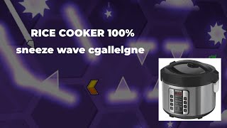 Rice Cooker 100% SNEEZE WAVE CHALLENGE