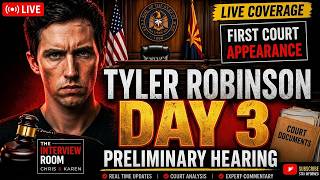 🔴 LIVE COVERAGE: Hearing DAY 3, Will This Evidence Send Tyler Robinson to Trial? July 8, 2026