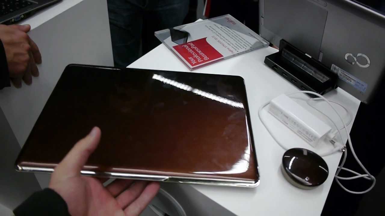 Fujitsu Floral Kiss Ultrabook Hands On - YouTube