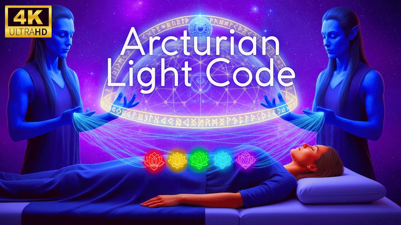 🌌 Arcturian Healing Frequency Light Codes to Activate DNA 🔮 Soul ...