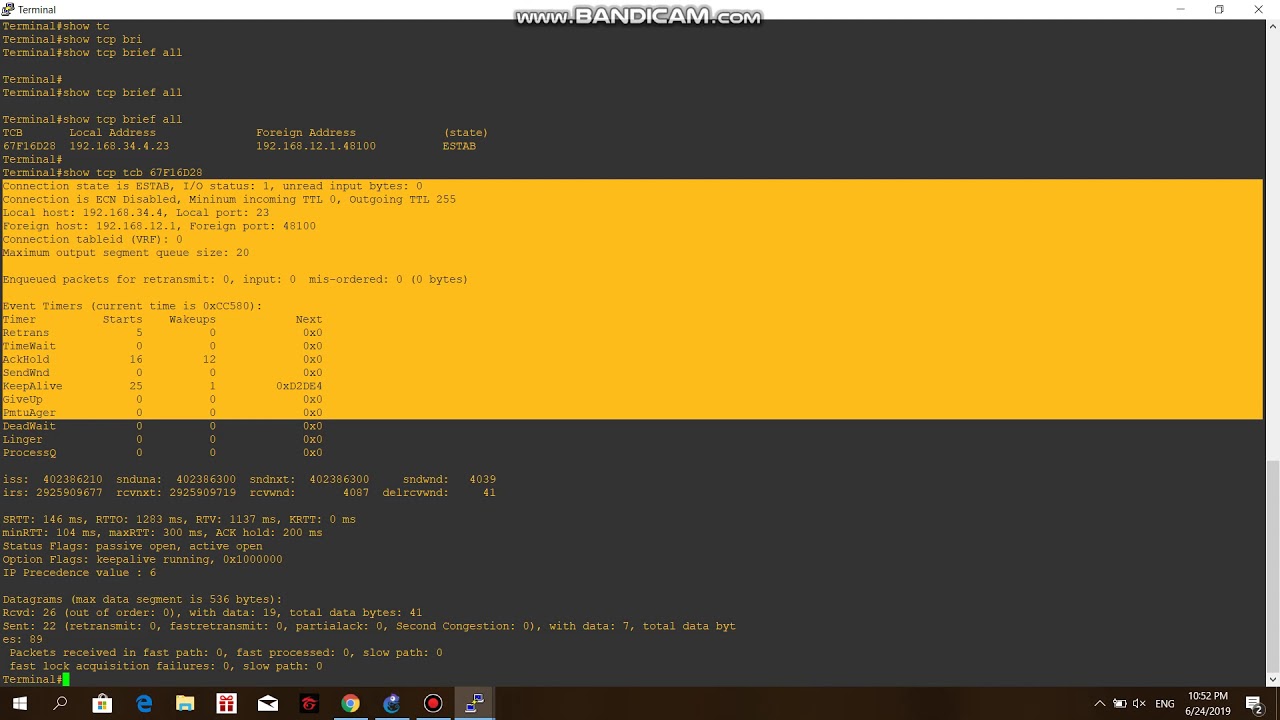 Tcp Keepalive Settings