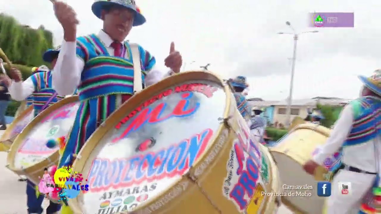 Carnavales con PROYECTO MUSICAL MI PROYECCIÓN AYMARA Juliaca en Moho #cigatv