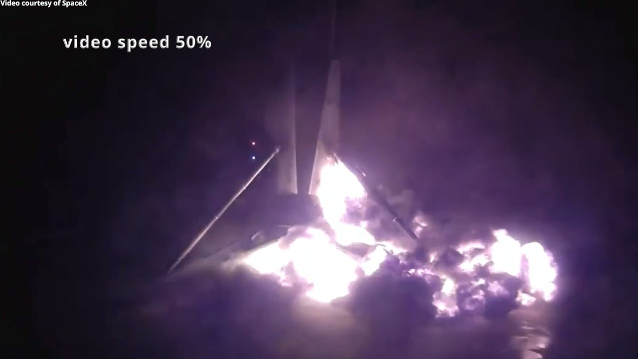 SpaceX Starlink 188打ち上げとFalcon 9第一段の着陸失敗、2024年8月28