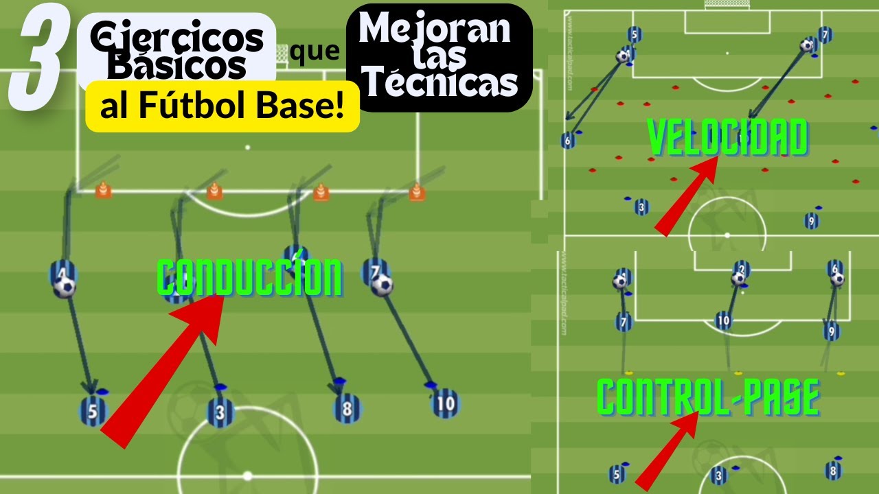 𝑹𝒆𝒂𝒍𝒊𝒛𝒂 𝒆𝒔𝒕𝒐𝒔 3️⃣𝑬𝒋𝒆𝒓𝒄𝒊𝒄𝒊𝒐𝒔 𝑩𝒂́𝒔𝒊𝒄𝒐𝒔▶ 𝒑𝒂𝒓𝒂 𝑴𝒆𝒋𝒐𝒓𝒂𝒓 𝒍𝒂𝒔 𝑻𝒆́𝒄𝒏𝒊𝒄𝒂𝒔 𝒅𝒆 𝒕𝒖𝒔 𝑭𝒖𝒕𝒃𝒐𝒍𝒊𝒔𝒕𝒂𝒔 𝑩𝒂𝒔𝒆 ❗
