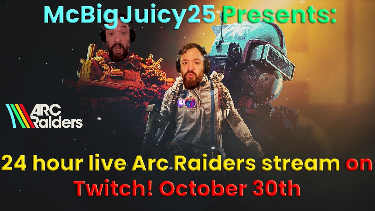 Arc Raiders 24 hour stream ( Part 1 ) - YouTube