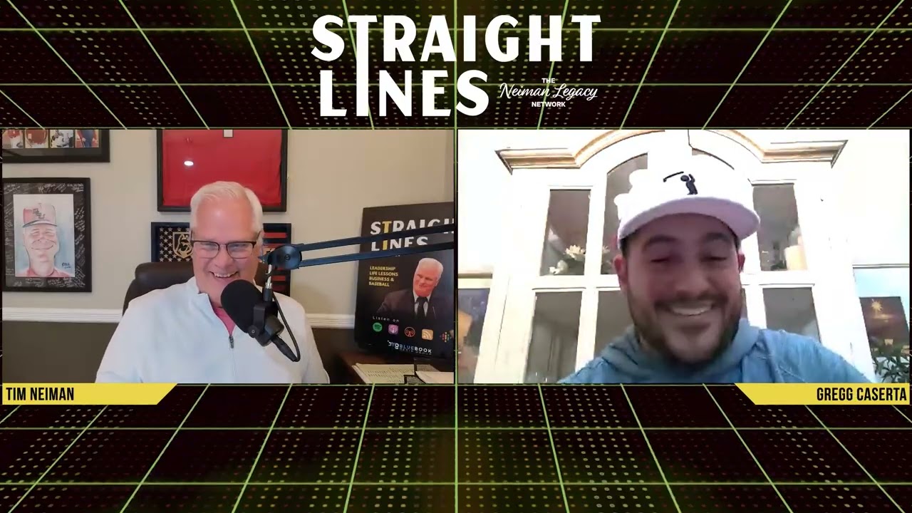 Straight Lines Ep. 14 - Gregg Caserta: Finding Your Voice on the Road to MLB Network