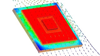 Flip Chip Package Thermal Analysis - Simcenter FLOEFD - Electronics Cooling Simulation