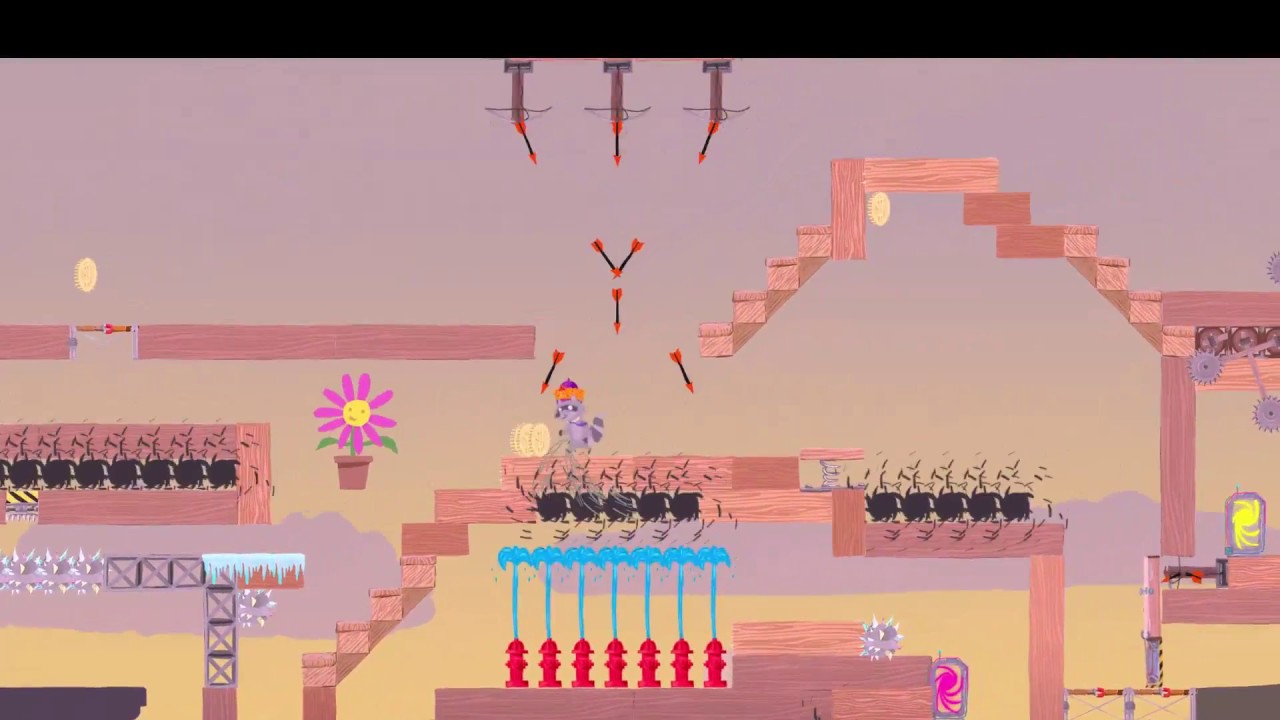 Ultimate Chicken Horse | Custom Level | Grave Gravity