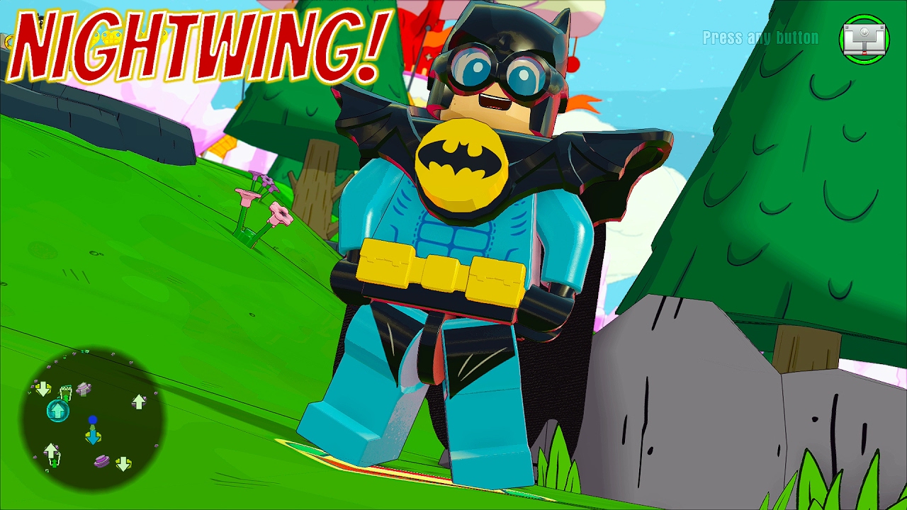 LEGO Dimensions Robin changes into Nightwing