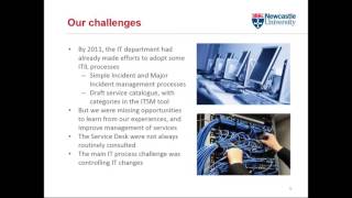 Case Study: Adopting and adapting ITIL for service desk improvement