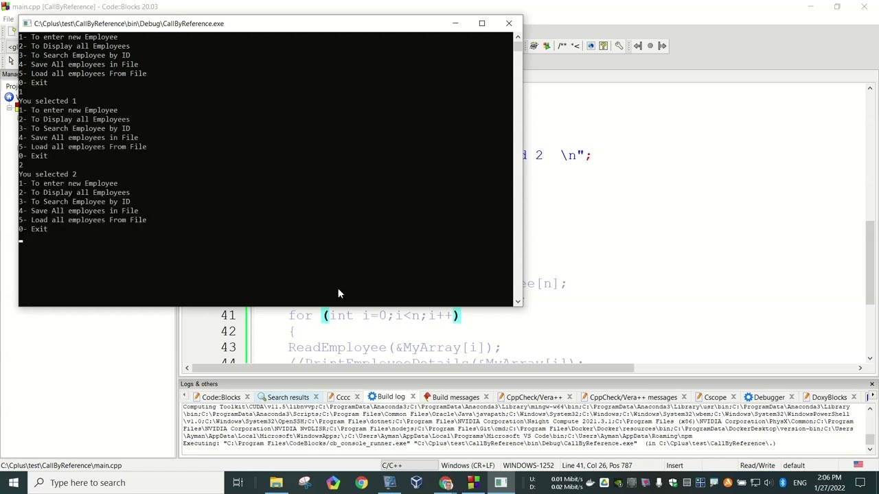 Switch Case Functions and Menu C++ for beginners (Arabic) - YouTube