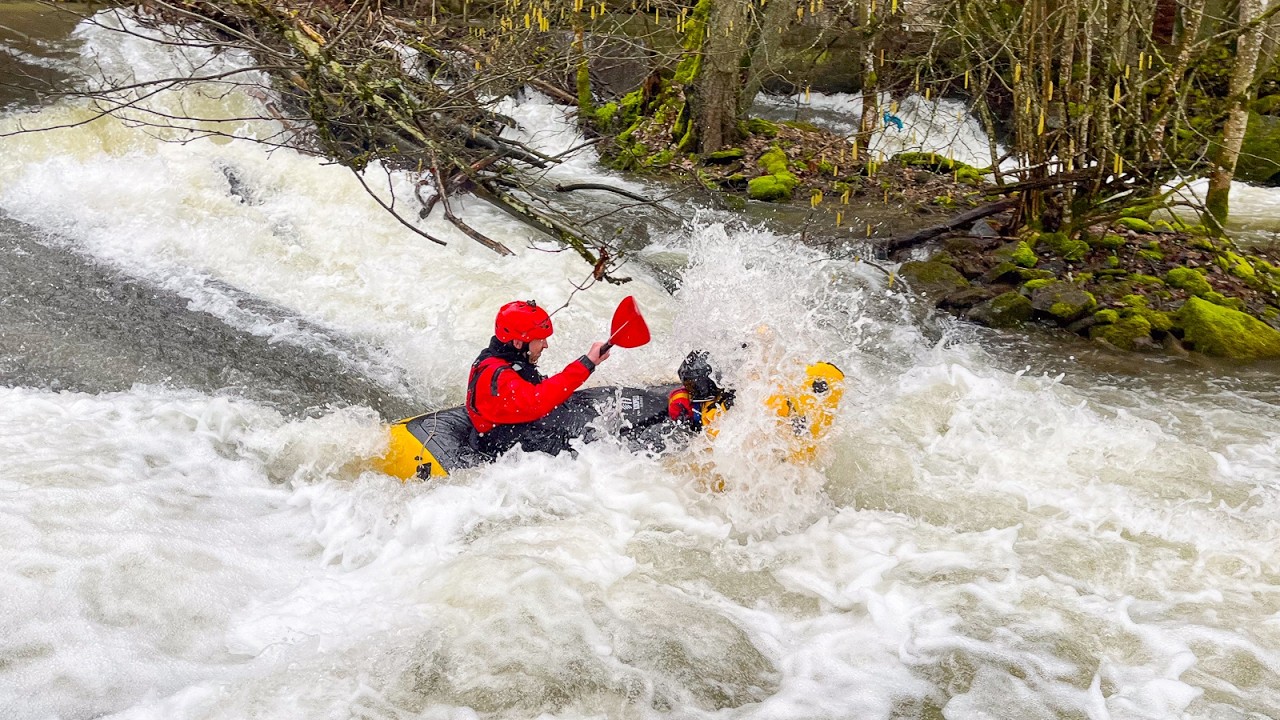 Luxembourg 2026-02-21: Packrafting Clerve (Wilwerwiltz - Kautenbach)