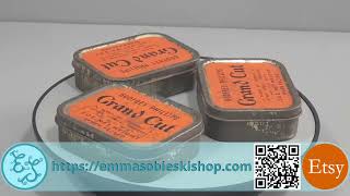 Vintage Godfrey Phillips Grand Cut 1oz Tobacco Tin