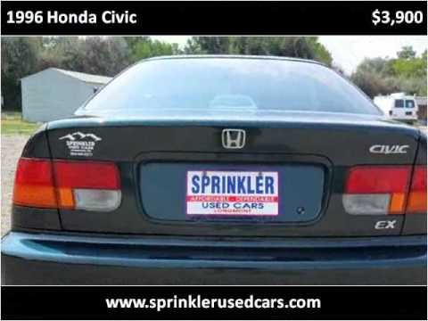 Sprinkler Used Cars >> 1996 Honda Civic Used Cars Longmont Co Youtube Sprinkler Used Cars >> 1996 Honda Civic Used Cars Longmont Co Youtube