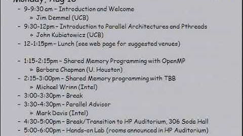 Par Lab Boot Camp @ UC Berkeley - Introduction