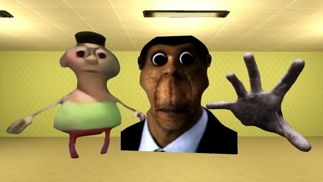 Хамуд Хабиби, Обунга и Страшная Рука в Garry's Mod