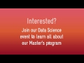 Jads data science event 4 july 2017