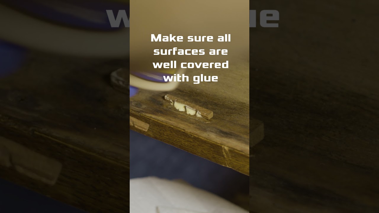 Easy drawer stop repair on an antique dresser 