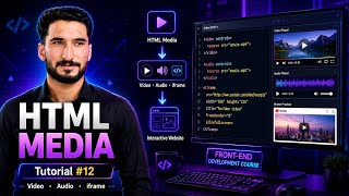Learn HTML Video, Audio & iframe Tags | HTML Media Tutorial for Beginners | Pashto