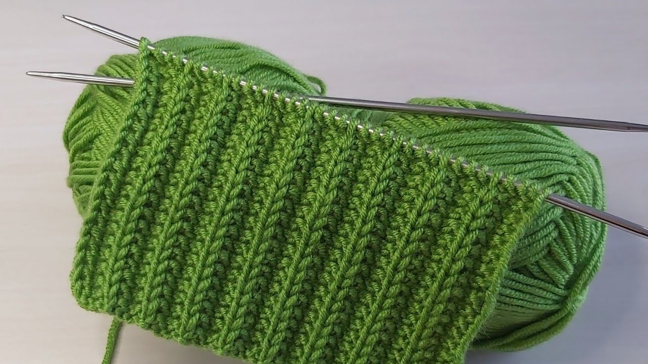 İki günde yelek örün ✅iki şiş kolay örgü model anlatımı ✅crochet knitting