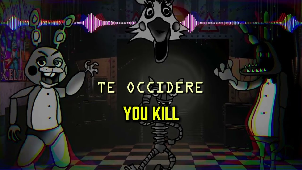 I translated that one Latin Opera part in XTRATUNA's FNAF 2 Song "Torn Alive" because yes