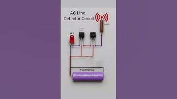 ⚡ "AC Line Detector Circuit Explained in 30 Seconds!"