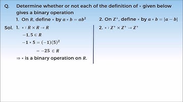 2. 12M01.5 PSV 1 Binary Operations