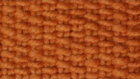 How to Loom Knit the Linen Stitch