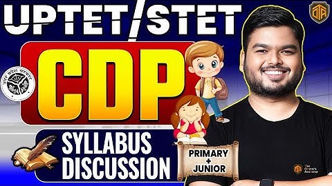 UPTET 2025 | Child Development & Pedagogy by Shashi Sharan Sir #uptet