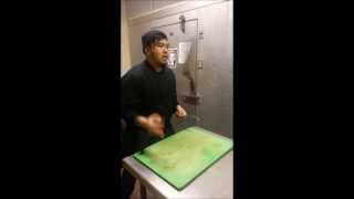 jackson hibachi spatula tricks