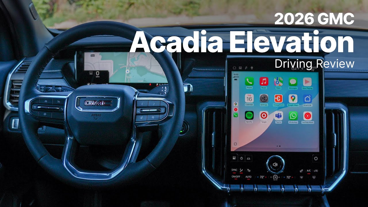 2026 GMC Acadia Elevation | Driving Review