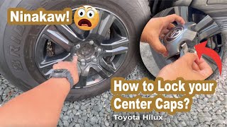 Ninakaw Center Caps ko sa SM! | Toyota Hilux | Anti-theft locks installed!