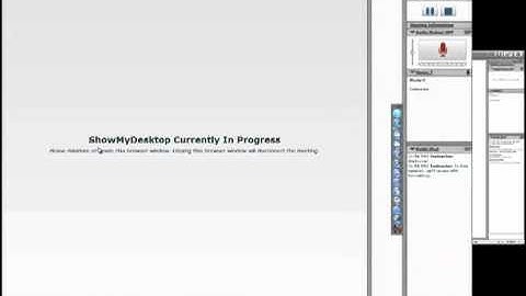 Show My Desktop with MegaMeeting