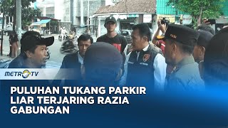 Puluhan Tukang Parkir Liar Terjaring Razia Gabungan, Aksi Premanisme Resahkan Warga