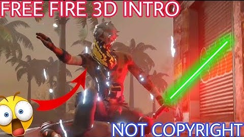 [NOT COPYRIGHT] FREE FIRE 3D INTRO FREE FIRE ANIMETION / BLUE DEVIL EDITZ