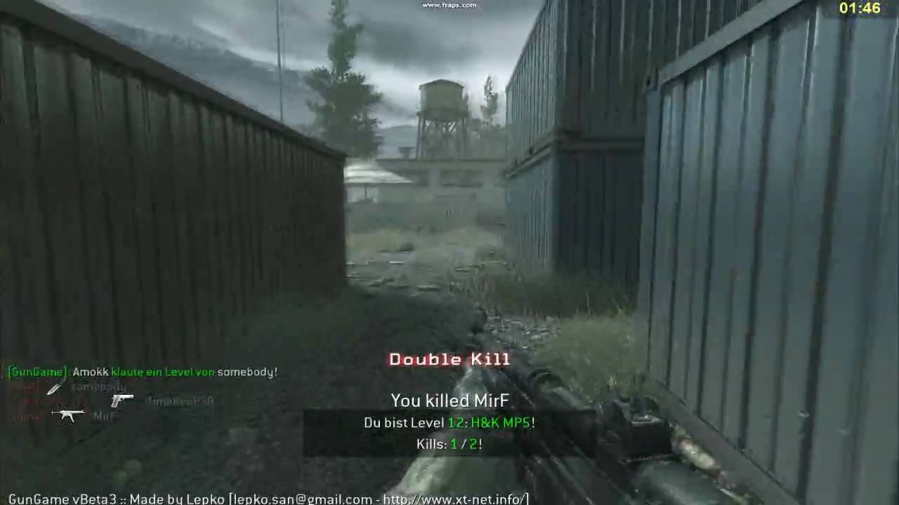 cod4 gungame