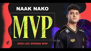 NAAK NAKO | MVP | 2026 LEC SPRING