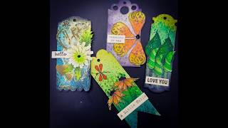 Bea Jones - Live at Polkadoodles Crafts!  Join Bea making these stunning Making tags/bookmarks