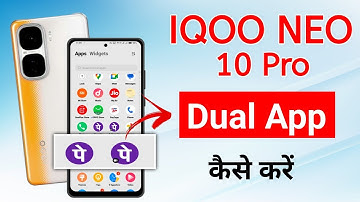 iqoo neo 10 pro me dual app kaise chalaye !! how to app clone in iqoo neo 10 pro !! iqoo neo 10 pro