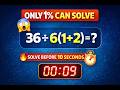 “Only Geniuses Can Solve These Math Questions 🤯 | Try Not to Fail!”