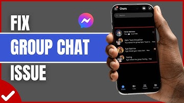 Fix Messenger Group Chat Problems (Easy Fix For Messenger Problems)