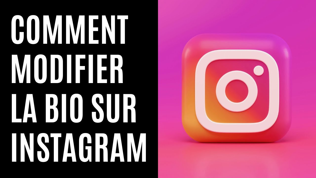 Comment modifier la bio sur Instagram - YouTube