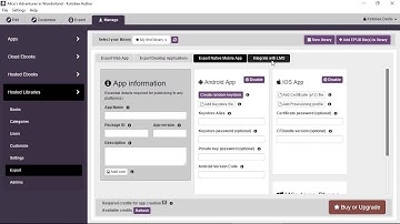 Exporting your library - Kotobee Author