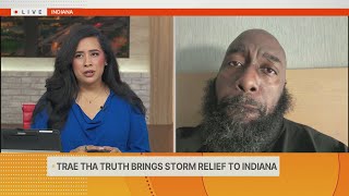 Trae Tha Truth speaks on helping Indiana residents who have no power