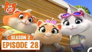 44 Cats Episode 28 - Three Cats And The Kitten 🐱🍼 | Season 2