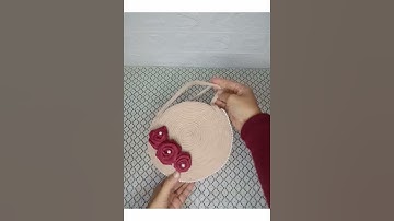 Macrame Bag #shorts #craft #creativity #diy #macrame