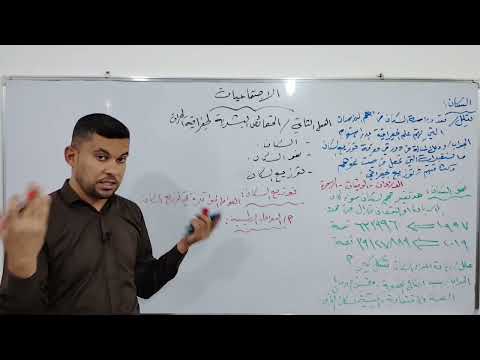 الاجتماعيات للصف الثالث المتوسط المحاضره رقم ١٢ احمد جبار الدايني