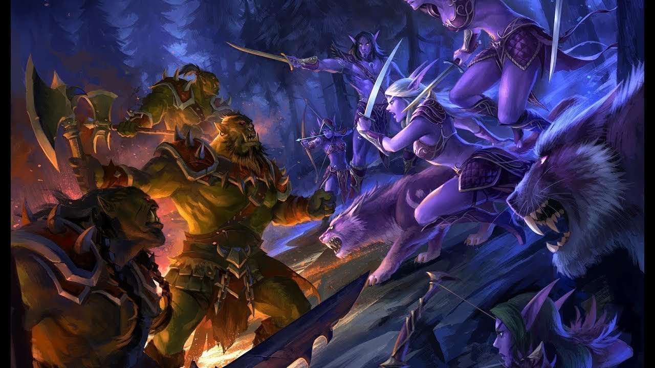 Стратегия для новичка. Орда против Эльфа.