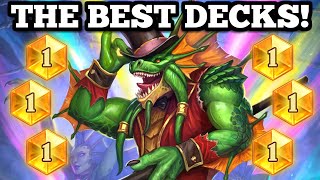 The FIVE BEST DECKS to hit LEGEND after the nerfs!