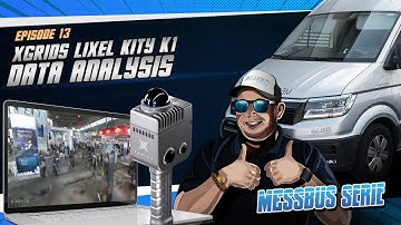 XGRIDS Lixel Kity K1 data analysis from the Intergeo 2024 | Measurement van episode 13